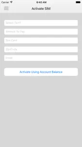 ActivateMySim screenshot #3 for iPhone