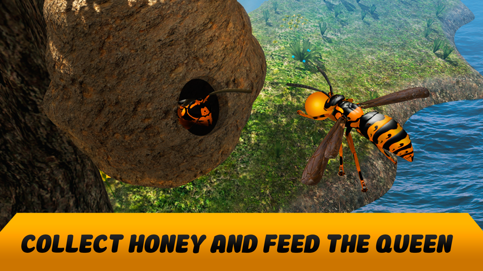 #3. Wasp Life Simulator 3D (iOS) 由: Tayga Games OOO