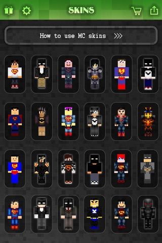 Batman & Superman Skins Collection - for Minecraft Pocket Edition Lite screenshot 2