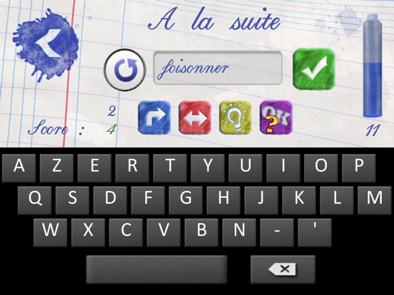 Screenshot #5 pour Orthofolie - Jeu d'orthographe