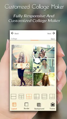 Game screenshot Square Photo Collage Maker - Frames Layout, shape maker, Pics Collage Templates,  Mixture Of Picture hack