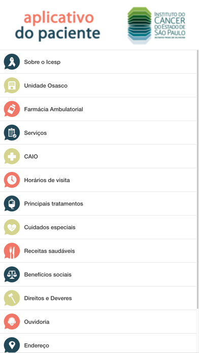 Screenshot #1 pour Instituto do Câncer