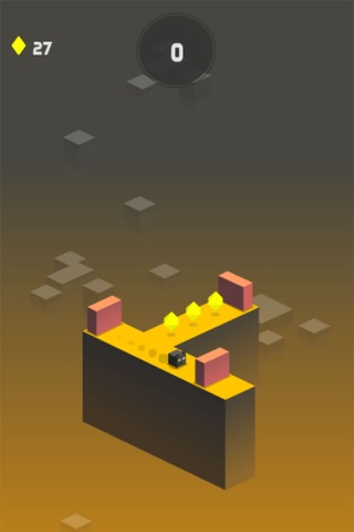 Zigzag Crossy －Don‘t dropple wall road free game screenshot 4