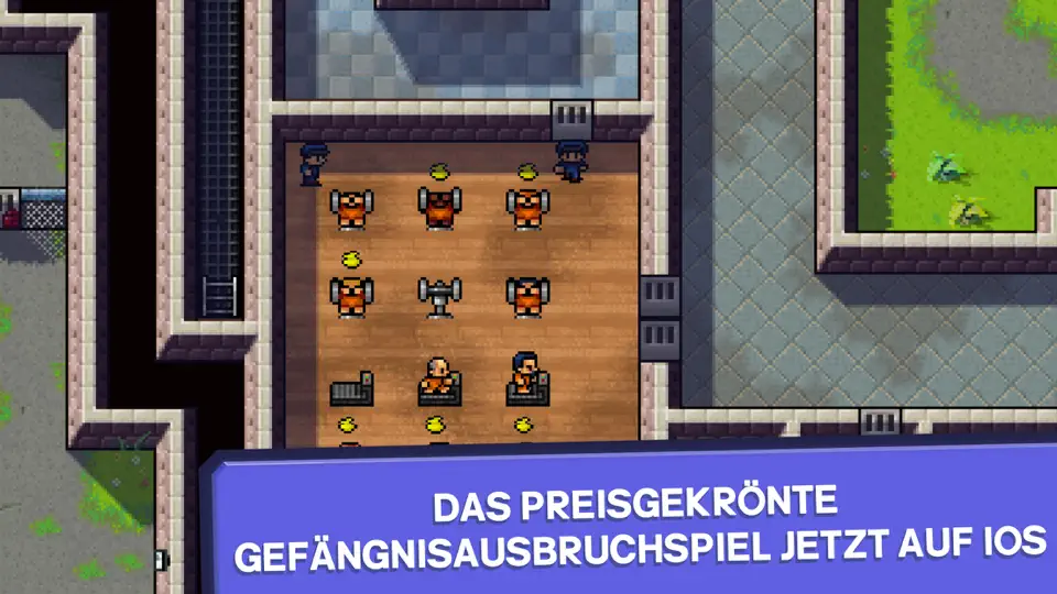 Screenshot von The Escapists: Gefängnisausbru auf dem iPhone 2