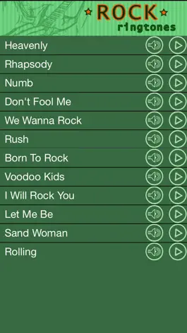 Game screenshot Бесплатная Рок Звуки И Мелодии Для iPhone apk
