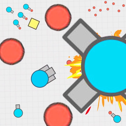 diep.io tank war - Battle of Tanks with move and shot other tanks iOS App