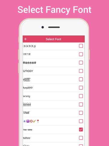 Screenshot #4 pour Fancy Font Keyboard free - Cool Text For Chat