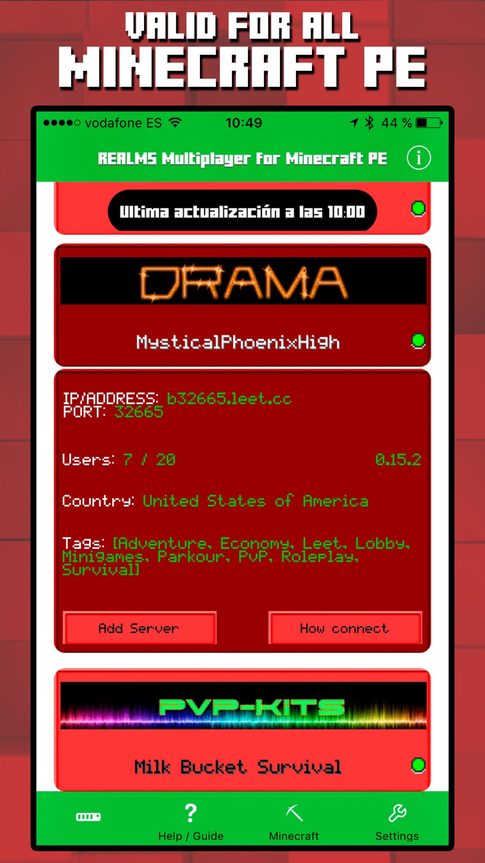 Multiplayer For Minecraft Pe Server Pocket Edition Download App For Iphone Steprimo Com