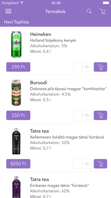 App screenshot