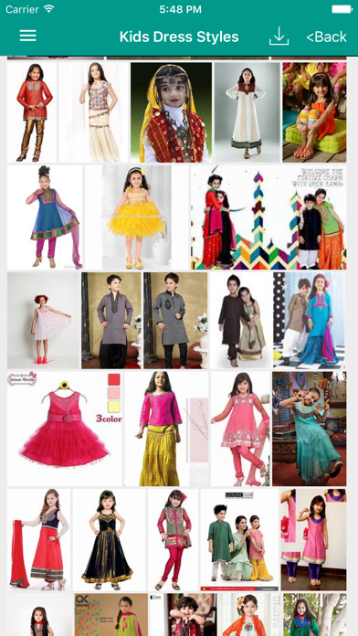 Screenshot #1 pour Kids Dress Styles