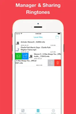 Game screenshot MP3 Cutter - Cut Music Maker and Audio/MP3 Trimmer hack