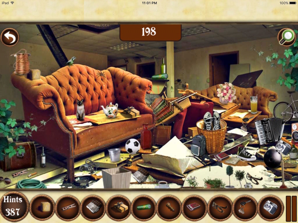 Free Hidden Objects: Clean Old House