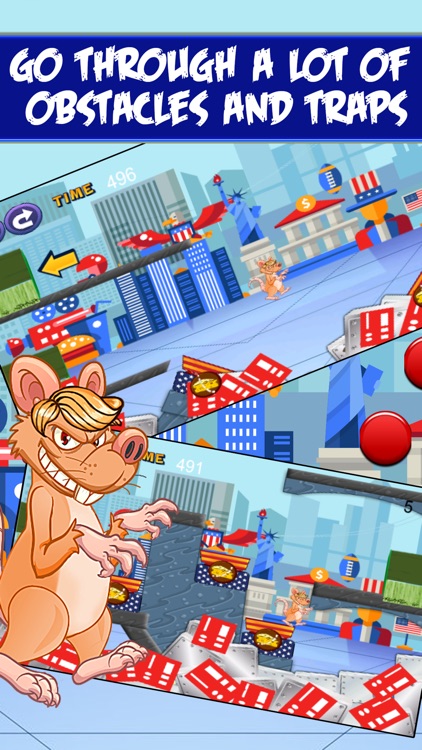 Trump the Rat Escape! - Build and Punch On The Run to Big Elections 2016