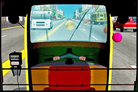 Drive Endless Tuk Tuk Rickshaw Free screenshot 2