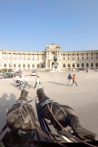 VR Virtual Reality Through Vienna in a Horse-Drawn Carriage - Fiaker Part 2 screenshot 3