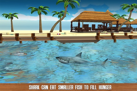 Furious Shark Revolution : Play this Shark Life Simulator to feed and huntのおすすめ画像2