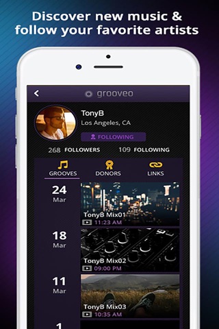 Grooveo Mobile screenshot 3