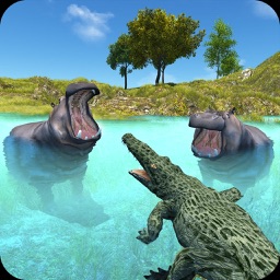 Wild Crocodile Attack Sim