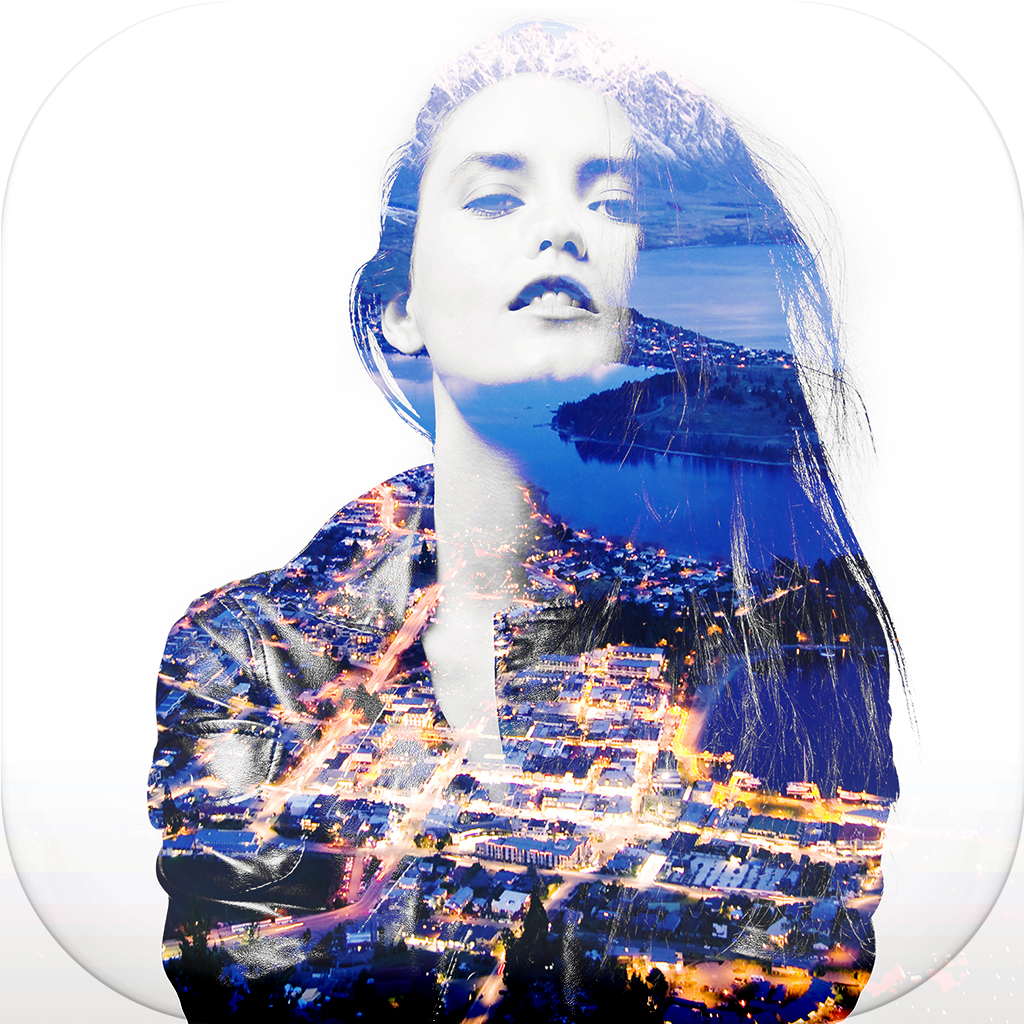 Pic.fused – Instant Photo Blend.er with Double Exposure Effect.s and Picture Merge.r App Icon
