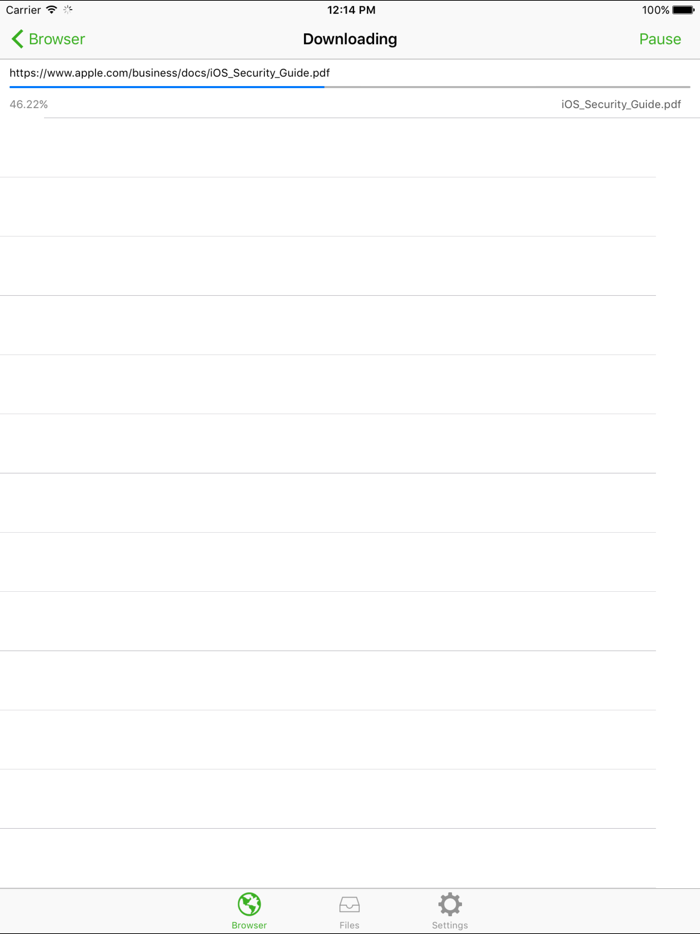 iDM Internet File Picker and Manager