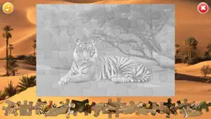 African Animals Puzzle screenshot #2 for iPhone