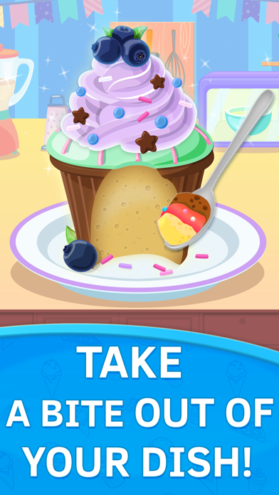 Screenshot #2 pour Petit Chef cuire cupcakes jeux pour faire la cuisine