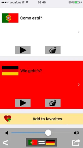 Game screenshot Portuguese / German Talking Phrasebook Translator Dictionary - Multiphrasebook hack
