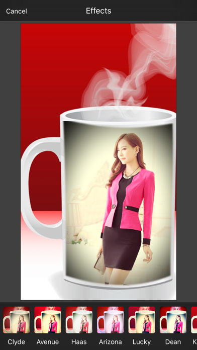 Screenshot #3 pour Coffee Cup Photo Frame & Photo Editor