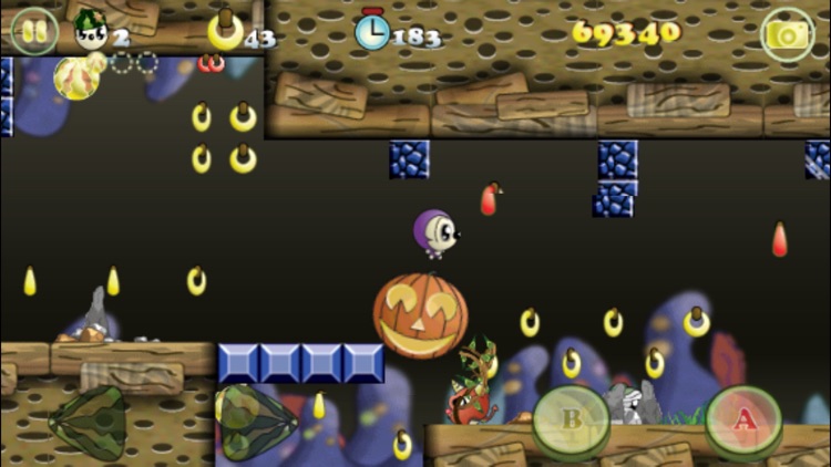Monko Quest Halloween - Monkeys Graveyard Adventure screenshot-3