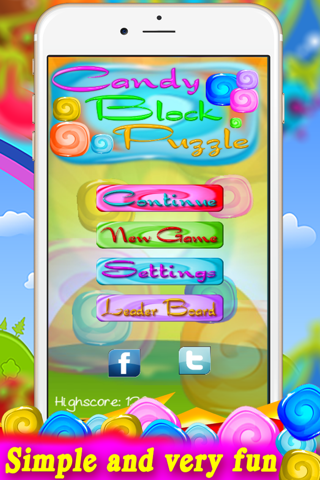 Candy Block Puzzle - A Fun And Addictive Classic Game screenshot 2