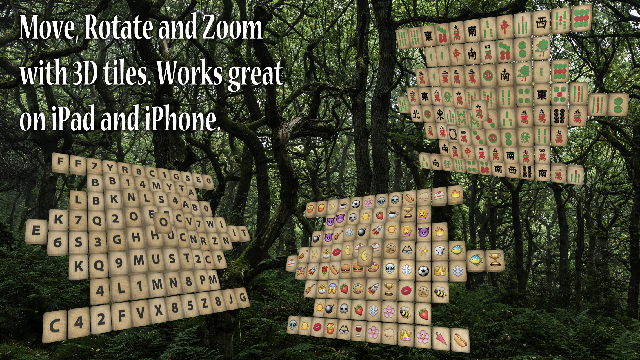Free Mahjong Tiles Solitaire screenshot 3