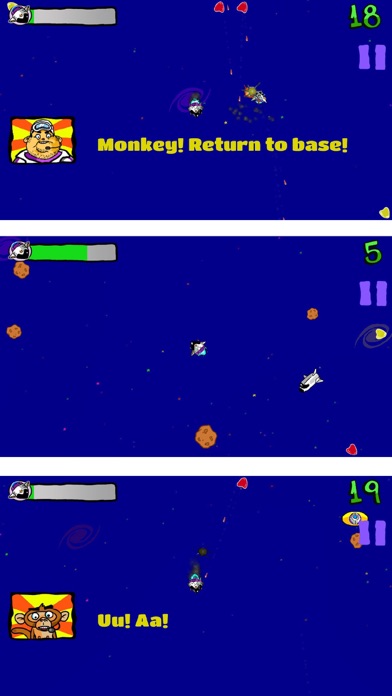 Screenshot #3 pour Space Monkey : Space Shooting Games, Space shooter