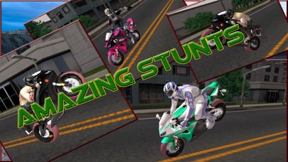 Screenshot #1 pour crazy moto 3d - vrai vélo stunt rider