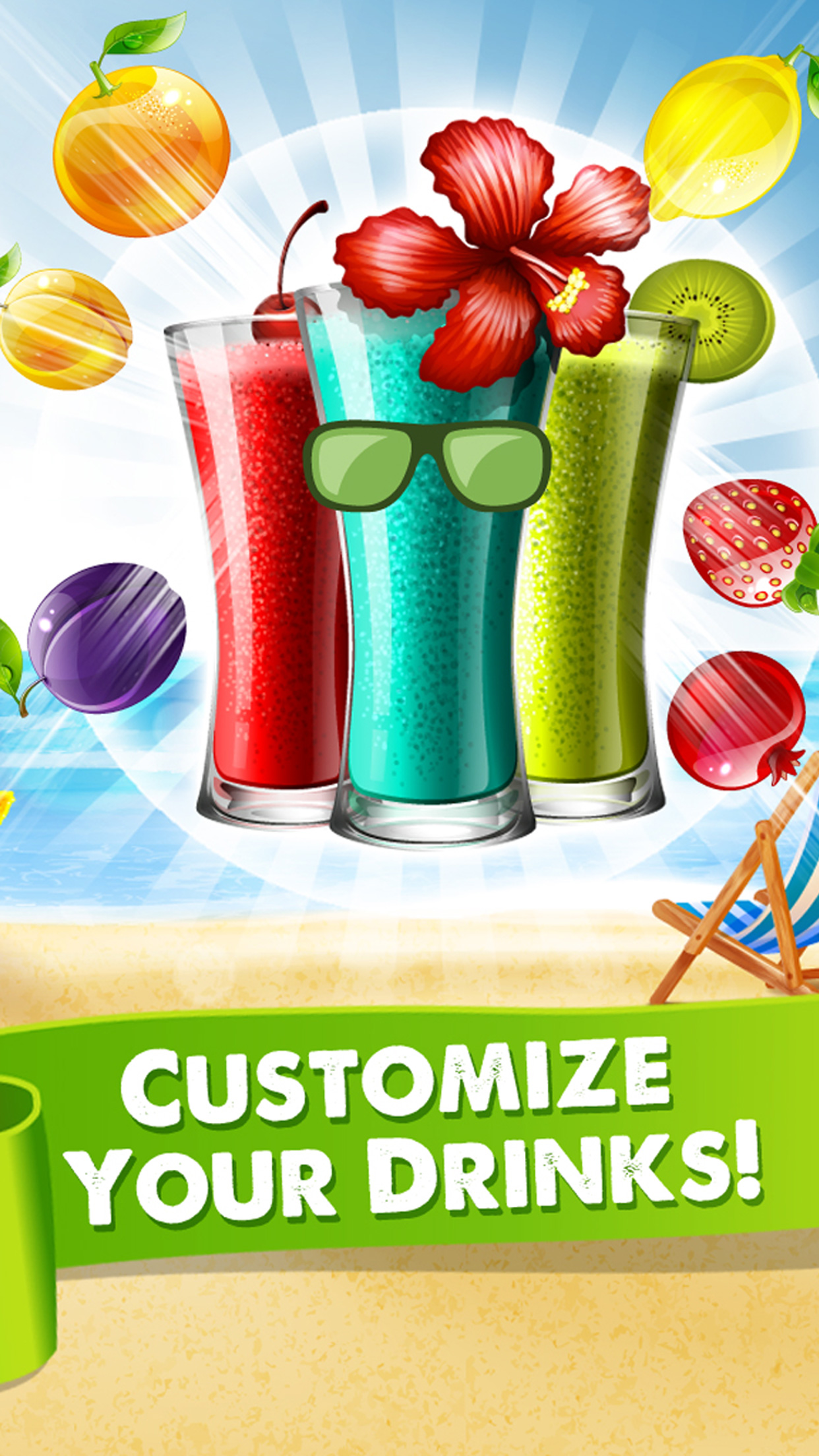 Best Smoothie Salon - Icy Drinks & Dessert Maker screenshot 3