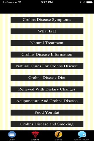 Crohns Disease Symptoms & Suggested Treatment screenshot 2