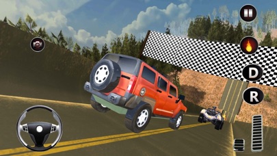 Offroad Stunt Car Drive 3d iPhone screenshot