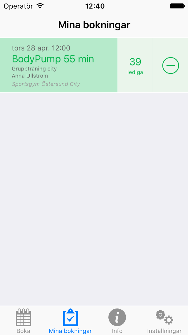 Screenshot #2 pour Sportsgym Scandinavia