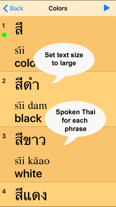 Screenshot #2 pour Thai for Beginners