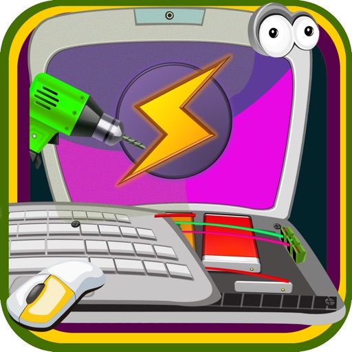 Laptop Repair Shop – cleanup & fix the computer in this mechanic game icon