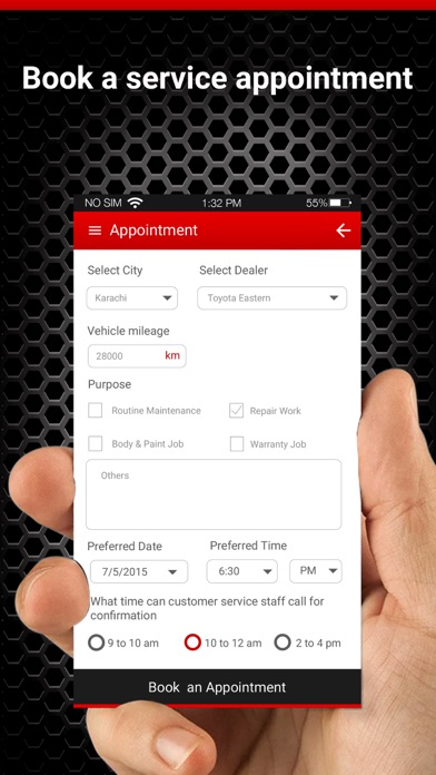 App screenshot