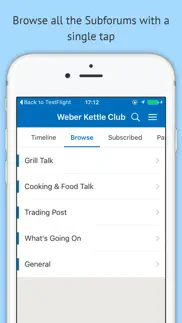 weber kettle club iphone screenshot 3