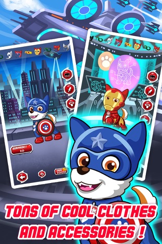 Super Hero Patrol Dress Up Games For Kids screenshot 2