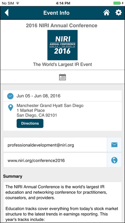 NIRI 2016