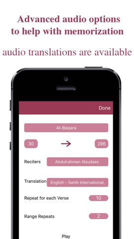 Quran Audio Translation and Tafseer Pro for Muslim مصحف القران الكريم مع ترجمة و تفسيرのおすすめ画像4