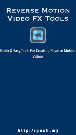 Game screenshot Reverse Motion Video FX Tools mod apk