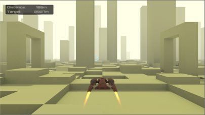 Screenshot #1 pour Xracer Spaceship Racing 3d de jeu gratuit