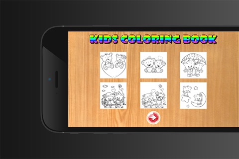 Kids Coloring Book Cute Animals - Educational Learning Games For Kids & Toddler screenshot 2