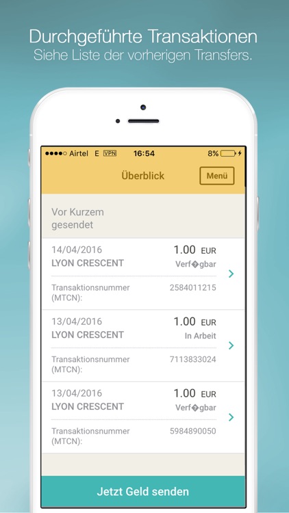 Western Union Geld Senden screenshot-3