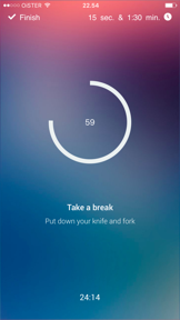Bariatric Meal Timer screenshot
