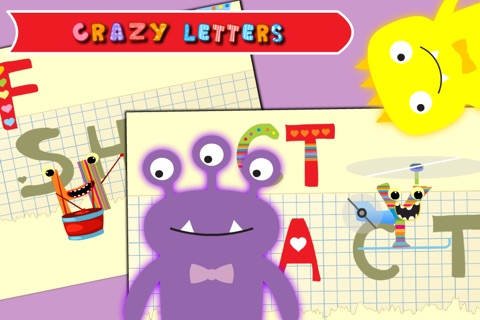 AZ Learn Alphabet for Toddlers. Drag and drop the funny and crazy animated letters! screenshot 3